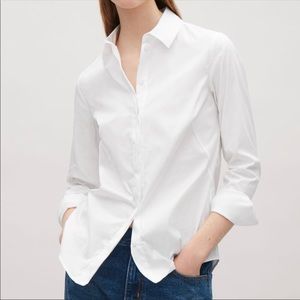 COS White Button down
